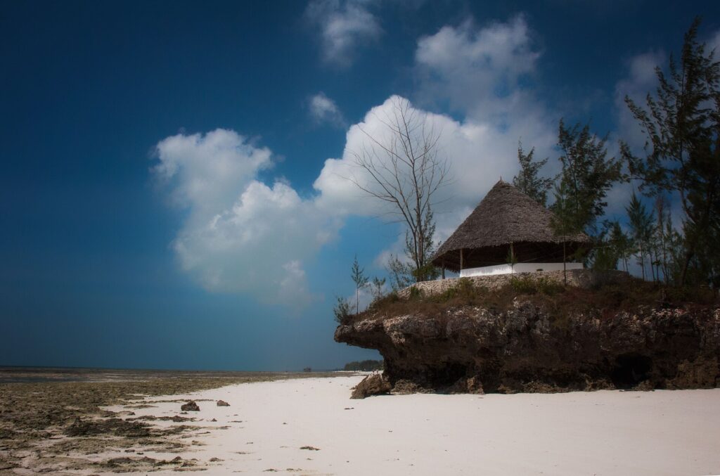 Strand op Zanzibar